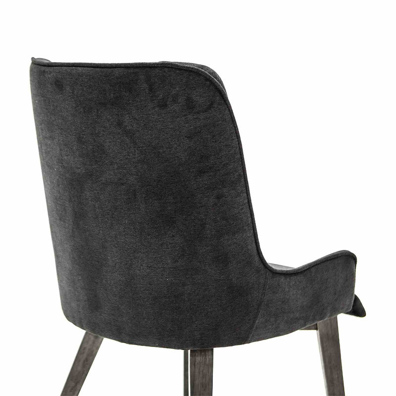 Alana Midnight Upholstered Dining Chair - Set of 2 - Furniture City (CA)l