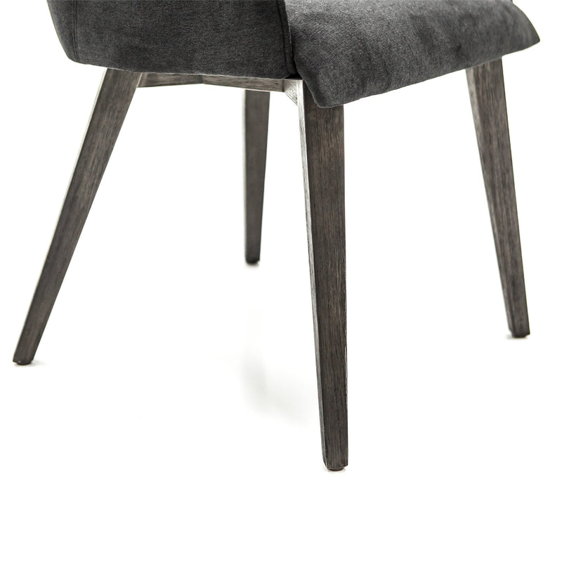 Alana Midnight Upholstered Dining Chair - Set of 2 - Furniture City (CA)l