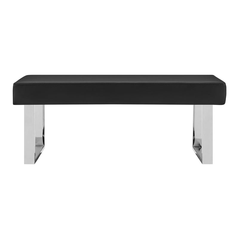 Amanda Black Bench - Furniture City (CA)l