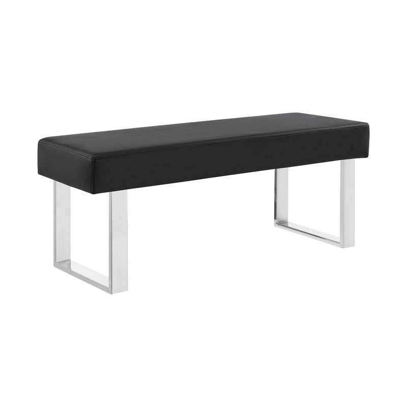 Amanda Black Bench - Furniture City (CA)l