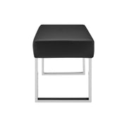 Amanda Black Bench - Furniture City (CA)l