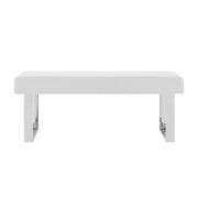 Amanda White Bench - Furniture City (CA)l
