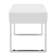 Amanda White Bench - Furniture City (CA)l