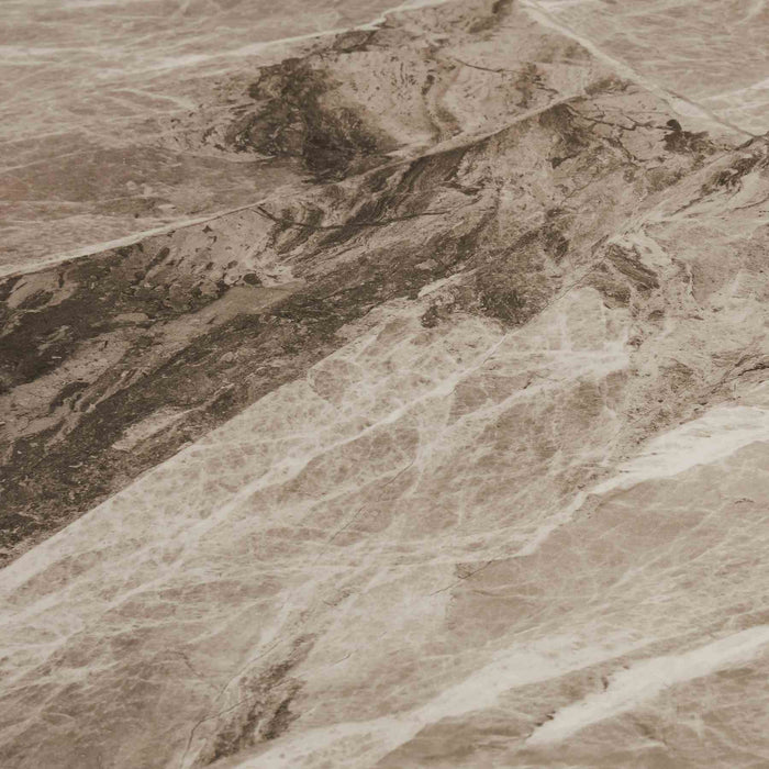 Andes Ceramic and Metal Rectangular Dining Room Table