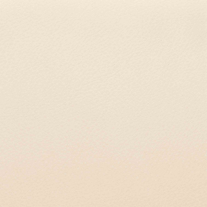 Angelo Adjustable Swivel Cream Faux Leather & Walnut Wood Bar Stool with Chrome Base