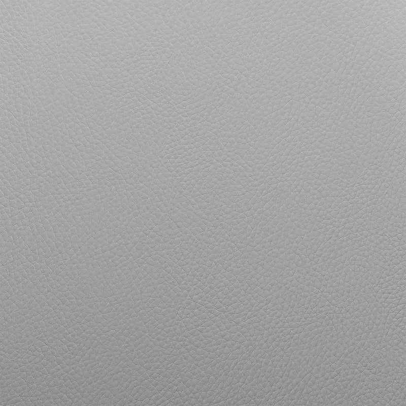 Asher Adjustable Gray Faux Leather and Chrome Finish Bar Stool - Furniture City (CA)l