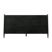Artemio King Platform Wood Bed Frame in Black Finish - Furniture City (CA)l