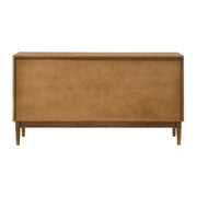 Artemio 6 Drawer Wood Dresser in Walnut Finish - Furniture City (CA)l
