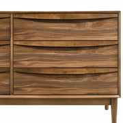 Artemio 6 Drawer Wood Dresser in Walnut Finish - Furniture City (CA)l