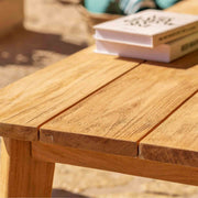 Bahamas Outdoor Rectangular Teak Wood Coffee Table - Furniture City (CA)l