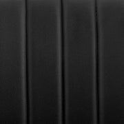 Brock Adjustable Black Faux Leather and Walnut Wood Bar Stool with Black Base - Furniture City (CA)l