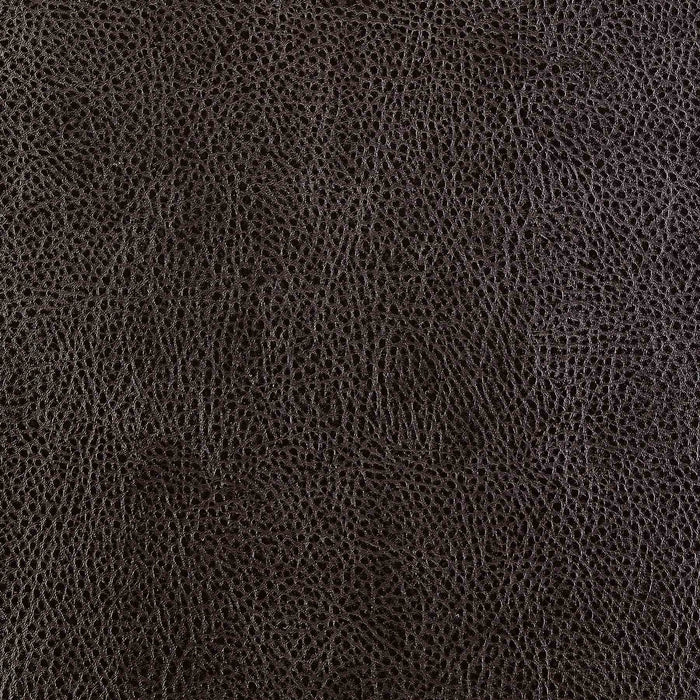 Benjamin Swivel Bar Stool in Brown Metal with Brown Faux Leather