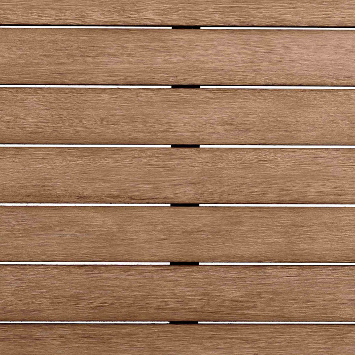 Benicia Outdoor Patio Oval Coffee Table in Weathered Eucalyptus Wood and Gray Rope