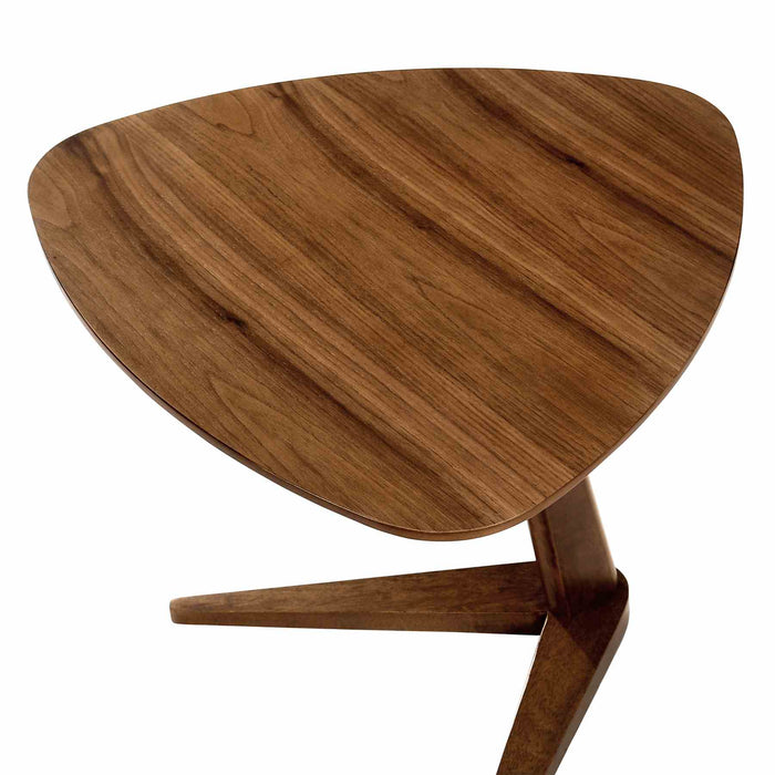 Bianka Walnut Veneer Tea Table