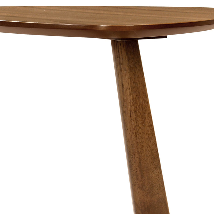 Bianka Walnut Veneer Tea Table