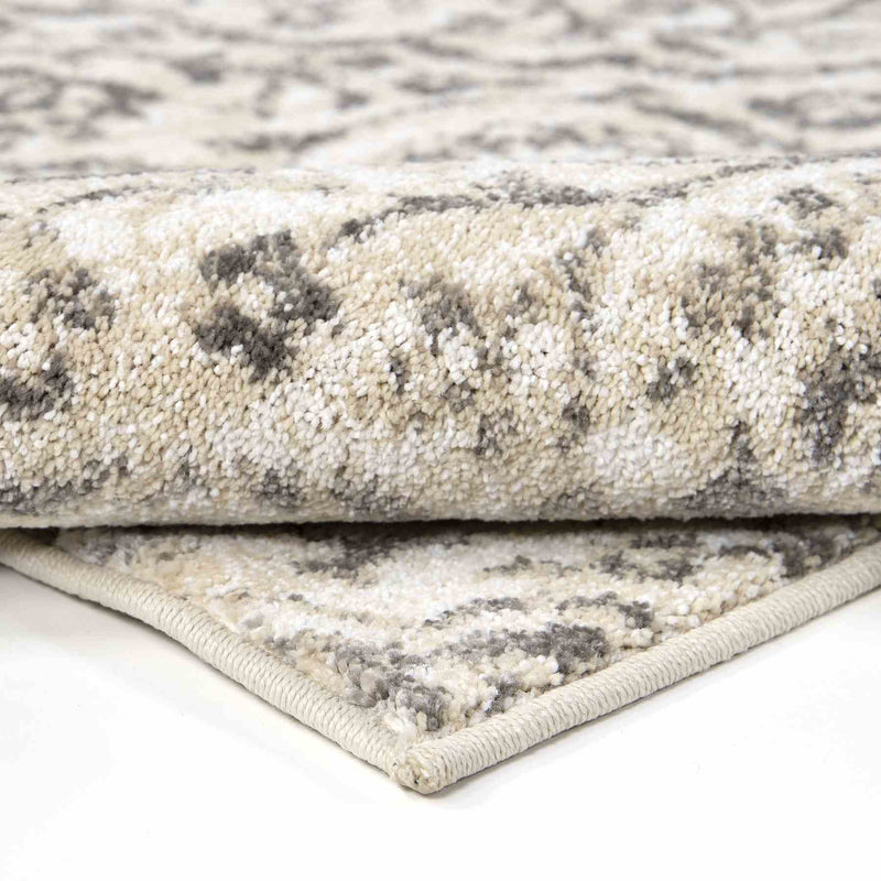 Berkeley Contemporary 5x8 Area Rug in Cream/Gray - Furniture City (CA)l