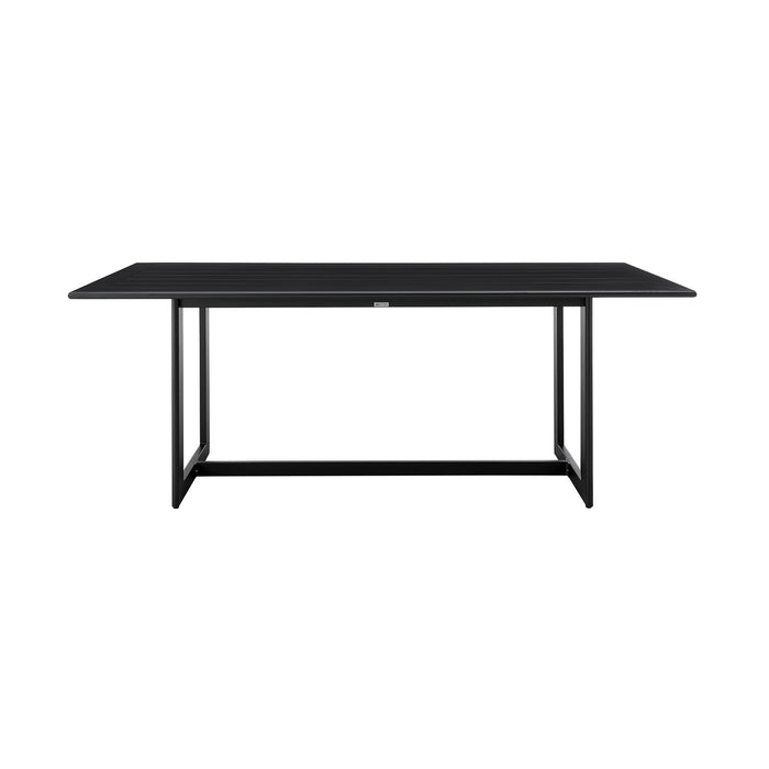 Cayman Outdoor Patio Dining Table in Aluminum