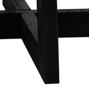 Chester Modern Concrete and Acacia Round Coffee Table - Furniture City (CA)l