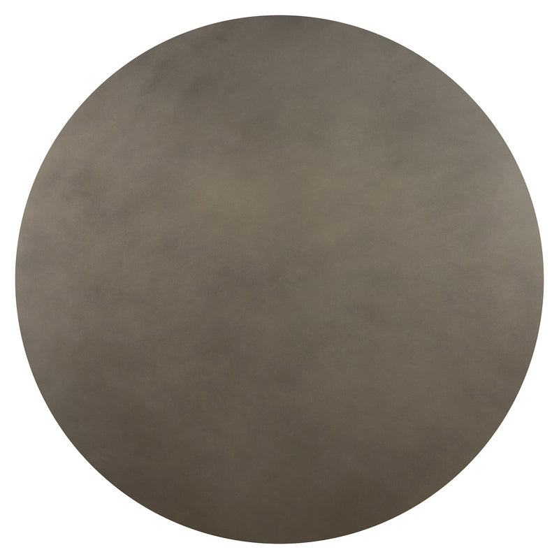 Chester Modern Concrete and Acacia Round Dining Table - Furniture City (CA)l