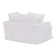 Ciara 53" Upholstered Chair and a Half in Pearl - Furniture City (CA)l