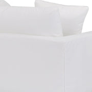 Ciara 53" Upholstered Chair and a Half in Pearl - Furniture City (CA)l