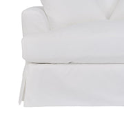 Ciara 53" Upholstered Chair and a Half in Pearl - Furniture City (CA)l