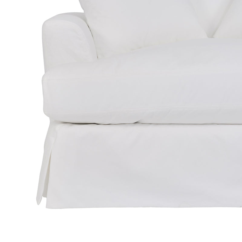 Ciara 53" Upholstered Chair and a Half in Pearl - Furniture City (CA)l