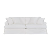 Ciara 93" Upholstered Sofa in Pearl - Furniture City (CA)l