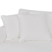 Ciara 93" Upholstered Sofa in Pearl - Furniture City (CA)l