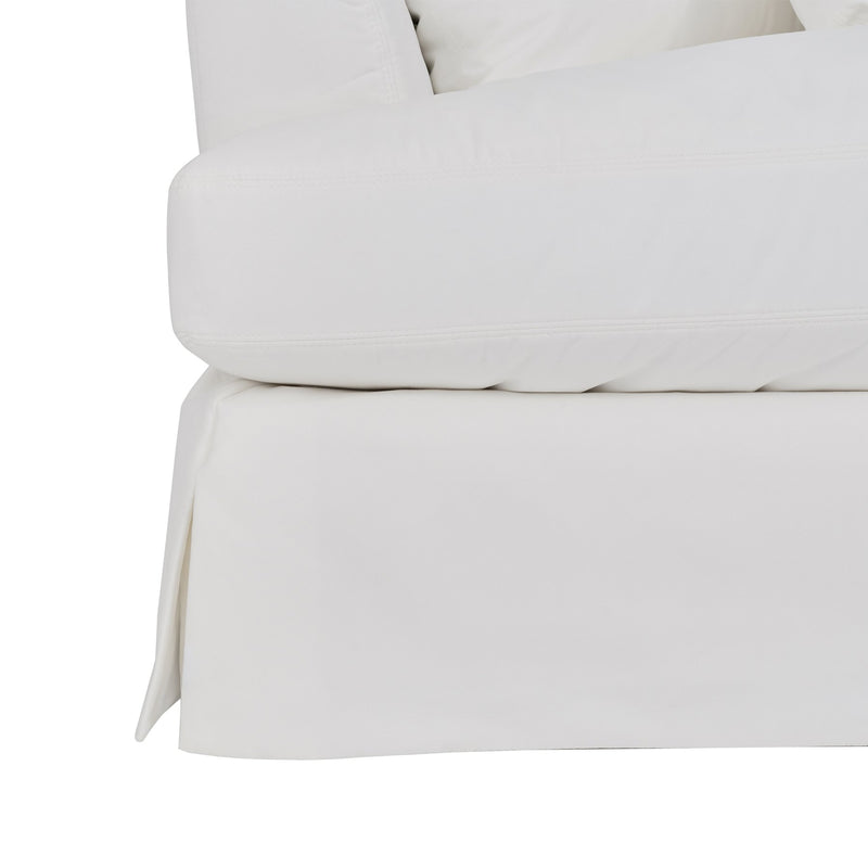 Ciara 93" Upholstered Sofa in Pearl - Furniture City (CA)l