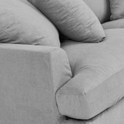 Ciara 93" Upholstered Sofa in Slate Gray - Furniture City (CA)l