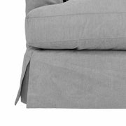 Ciara 93" Upholstered Sofa in Slate Gray - Furniture City (CA)l