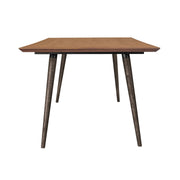 Coco Rustic Oak Wood Dining Table in Balsamico - Furniture City (CA)l