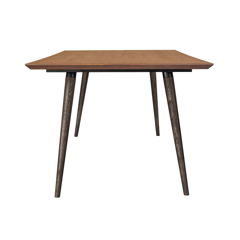 Coco Rustic Oak Wood Dining Table in Balsamico - Furniture City (CA)l