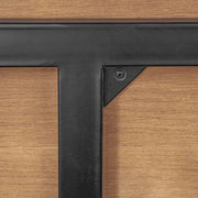 Coco Rustic Oak Wood Dining Table in Balsamico - Furniture City (CA)l