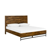 Cusco Rustic Acacia Platform Queen Bed - Furniture City (CA)l