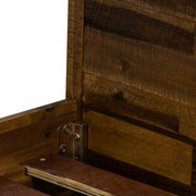 Cusco Rustic Acacia Platform Queen Bed - Furniture City (CA)l