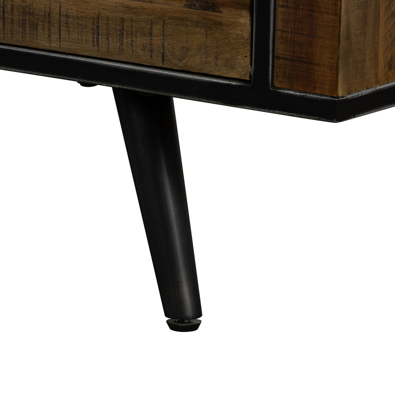 Cusco Rustic Acacia Coffee Table with Drawer - Furniture City (CA)l