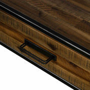 Cusco Rustic Acacia Coffee Table with Drawer - Furniture City (CA)l
