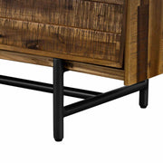 Cusco Rustic Acacia 6 Drawer Dresser - Furniture City (CA)l