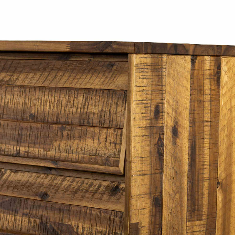 Cusco Rustic Acacia 6 Drawer Dresser - Furniture City (CA)l