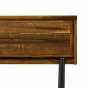 Cusco Rustic Acacia Single Drawer Night stand - Furniture City (CA)l