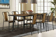 Cusco Acacia Rustic Dining Chair - Set of 2 - Furniture City (CA)l