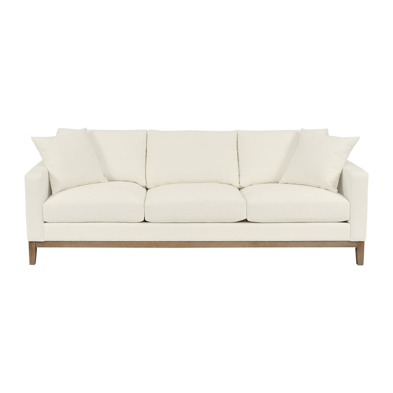 Donna 93" Upholstered Sofa in Sugar - Furniture City (CA)l