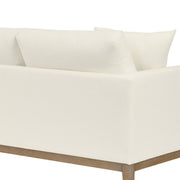 Donna 93" Upholstered Sofa in Sugar - Furniture City (CA)l