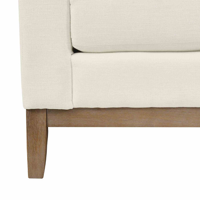 Donna 93" Upholstered Sofa in Sugar