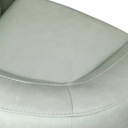 Desi Mint Leather Swivel Accent Chair - Furniture City (CA)l