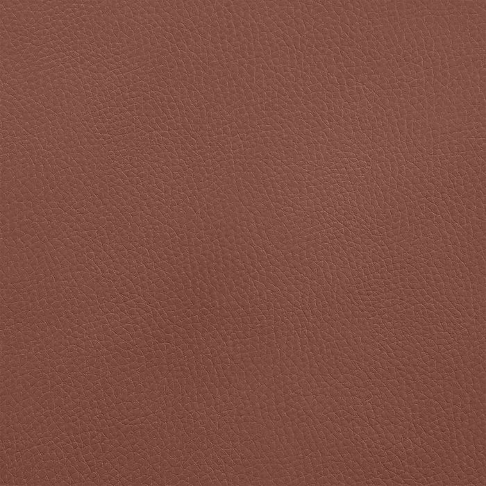 Daxton 30" Brown Faux Leather and Walnut Wood Bar Stool