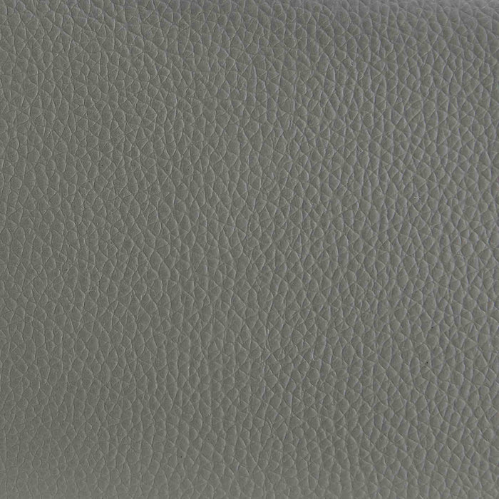 Eleanor Swivel Bar Stool in Black Metal with Gray Faux Leather