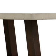 Elodie Gray Concrete and Dark Gray Oak Rectangle Coffee Table - Furniture City (CA)l